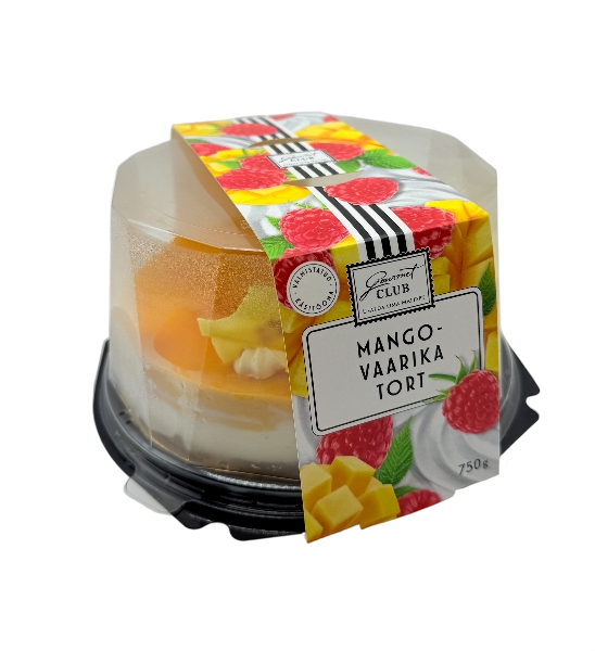Mango-vaarika tort