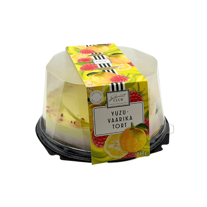 Yuzu-vaarika tort