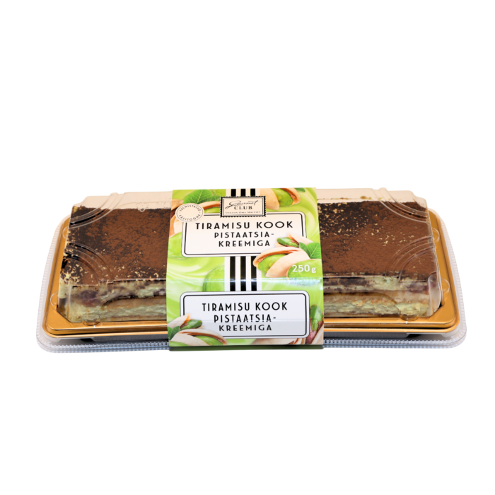 Tiramisu kook pistaatsiakreemiga